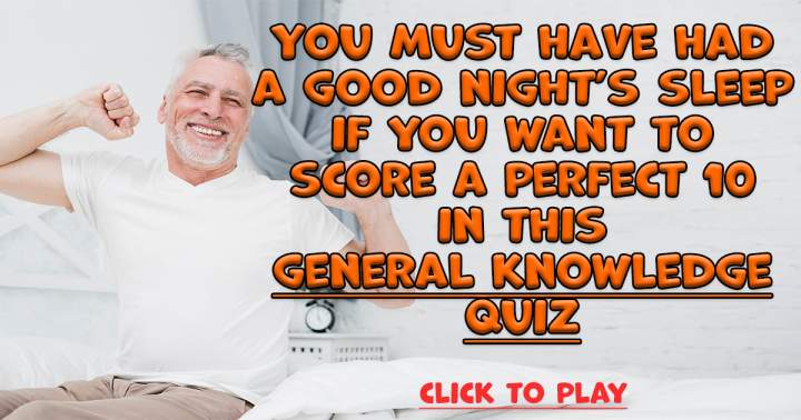 Banner for Quiz on General Knowledge.