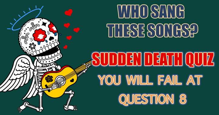 Banner for Who Sang Sudden Death Quiz