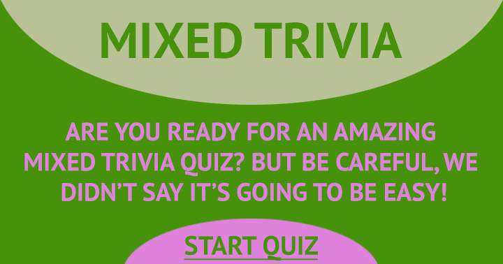 Banner for Trivial Quiz Mixture