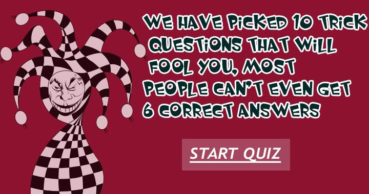 Banner for The quiz that will fool you