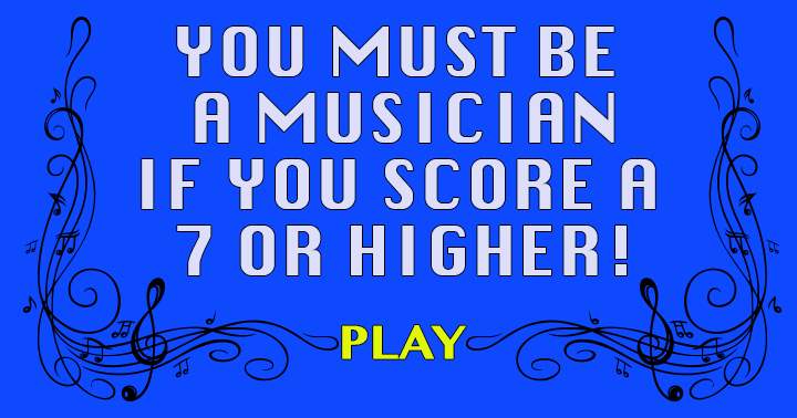 Banner for Scoring a 7 or higher in this challenging music quiz is reserved for true musicians.