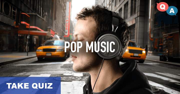 Banner for There are 10 challenging questions about pop music.