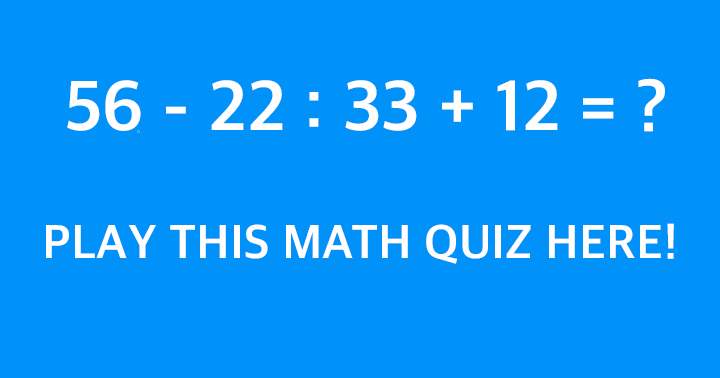 Banner for Quiz on Mathematics