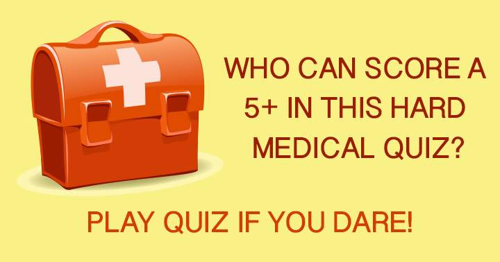 Banner for Caution: This quiz is challenging and medical in nature!