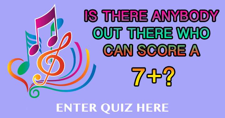 Banner for Will you be the first to achieve a score of 7+ in this challenging music quiz?