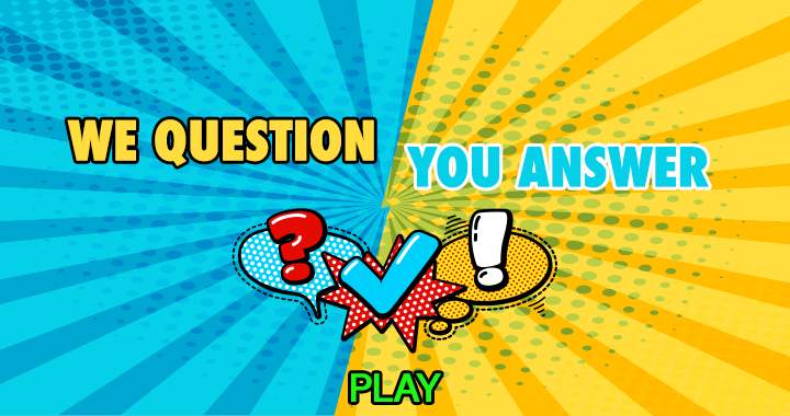 Banner for Question from us, answer from you.