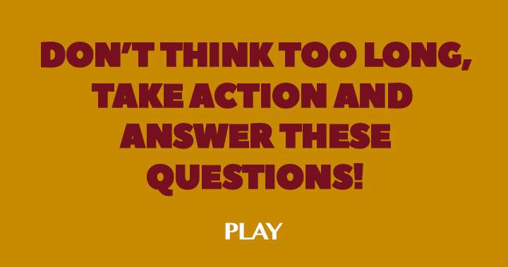 Banner for Stick with your initial answer and avoid overanalyzing.