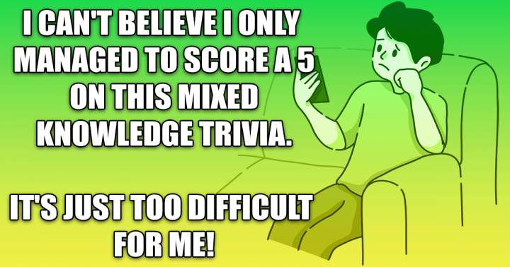 Banner for Trivia Quiz with a Mix of Questions