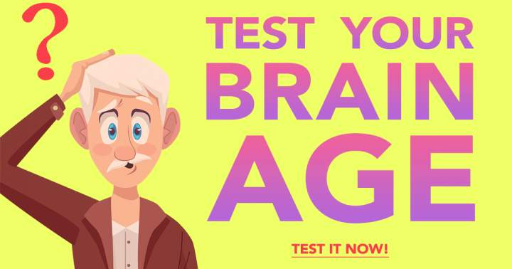 Banner for Check Your Brain's Age