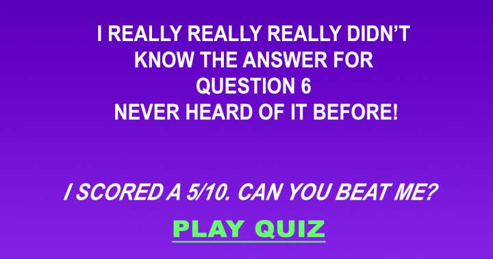 Banner for Quiz on General Knowledge