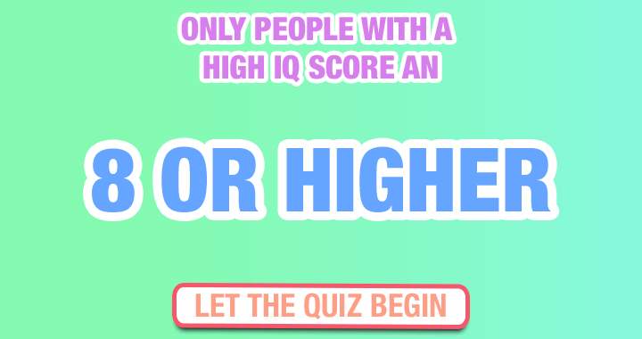 Banner for How high is your IQ?