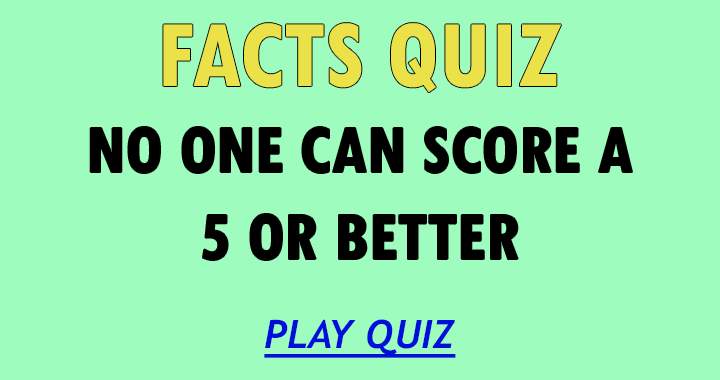 Banner for Facts Quiz