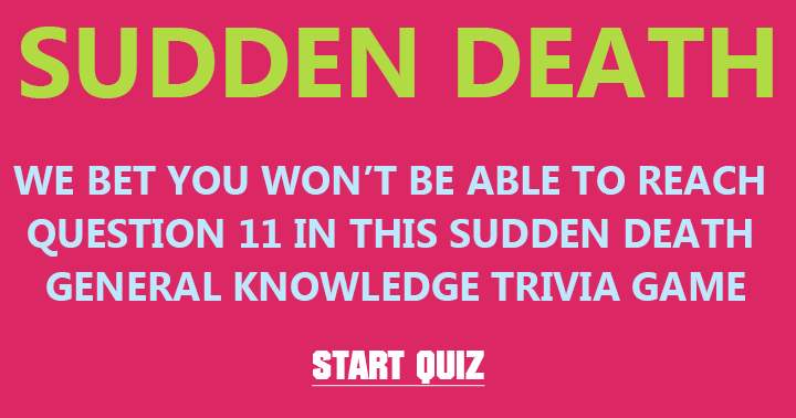 Banner for Almost nobody is able to reach question 11 without a mistake