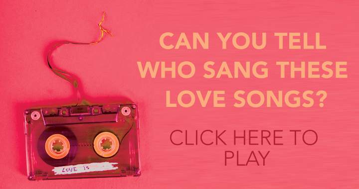 Banner for Can you tell me the singer of these love songs?