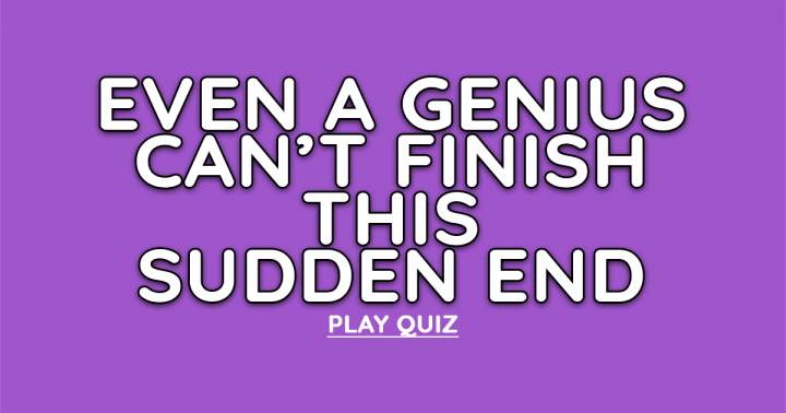 Banner for Sudden Crazy End.