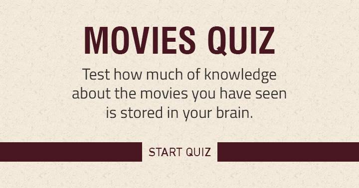 Banner for See many movies? Test your knowledge with this quiz!