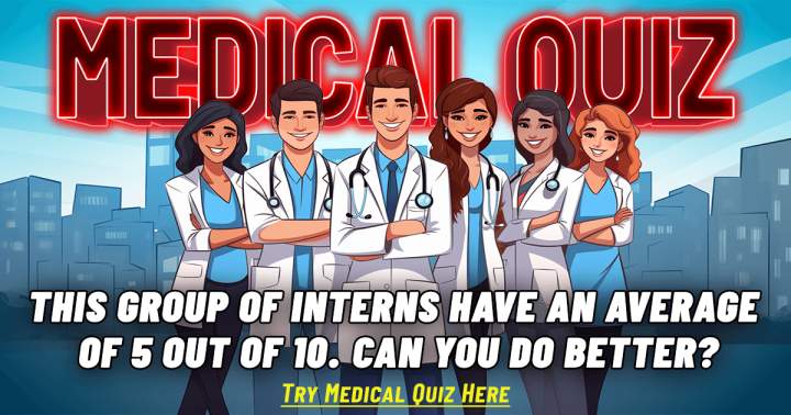 Banner for Medical Quiz that will test your knowledge