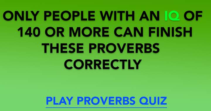 Banner for Proverbs Quiz