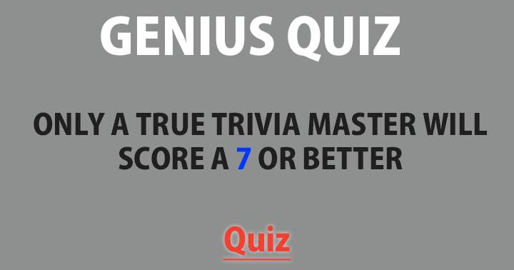 Banner for Are you a trivia master?