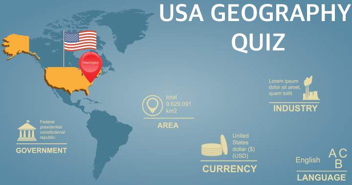 Banner for Geography Quiz on the United States