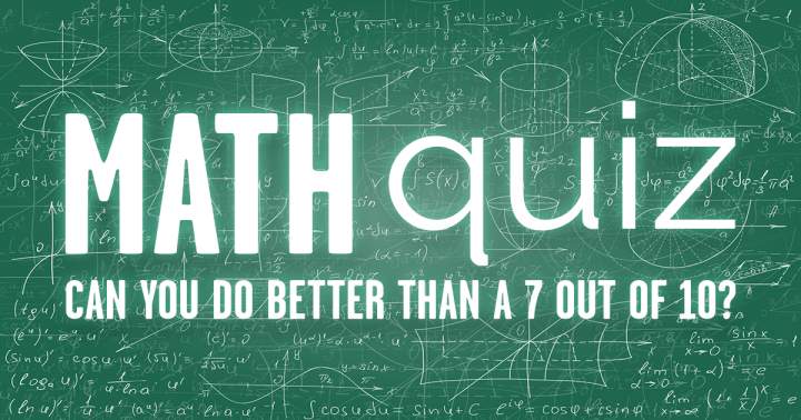 Banner for Quiz on Mathematics