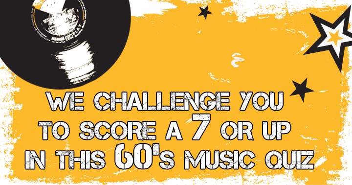 Banner for Quiz on 1960s music