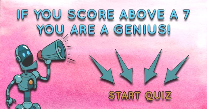 Banner for Do you consider yourself a genius?