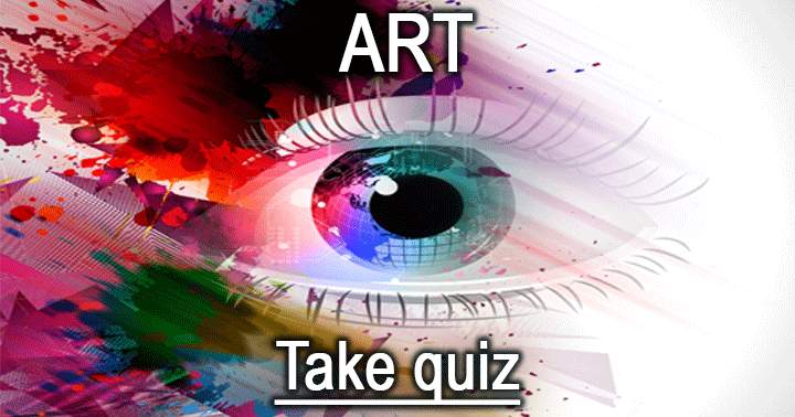 Banner for Achieve a minimum of 50% accuracy in this Art quiz.