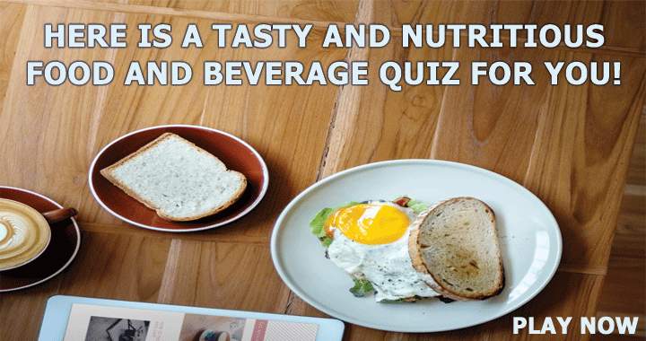 Banner for An appetizing and healthy quiz!