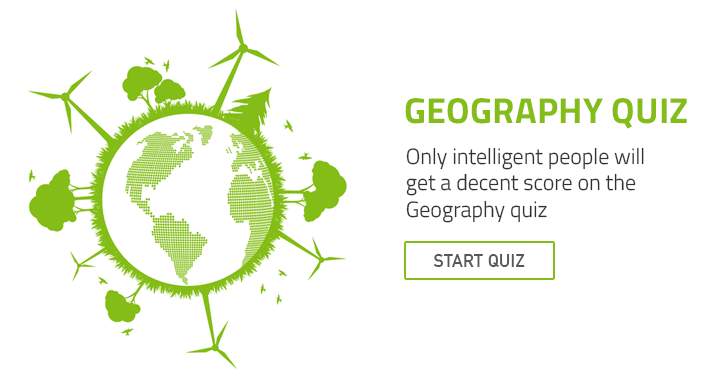 Banner for Test your knowledge of geography with this challenge!