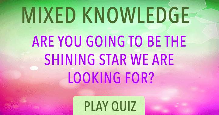 Banner for Quiz of Mixed Knowledge