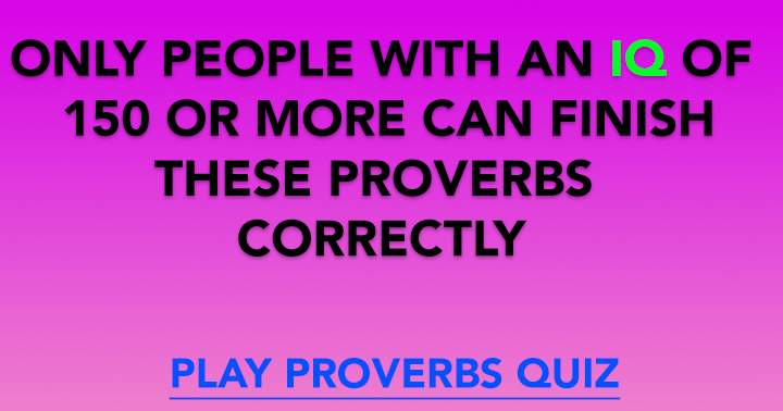 Banner for Proverbs Quiz