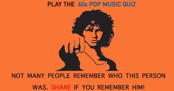 Banner for 60s Pop music quiz