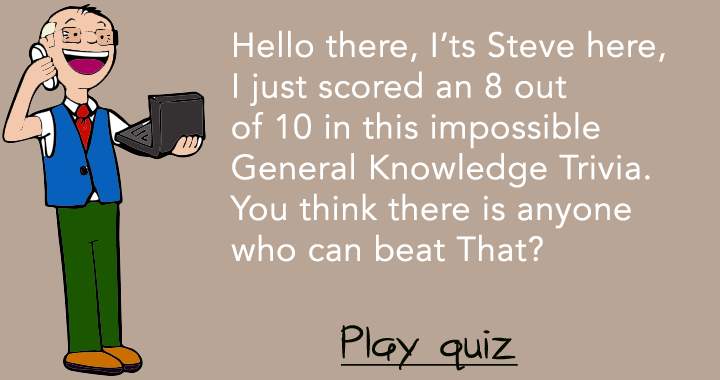 Banner for Are you that person who can beat the score of Steve?