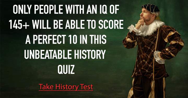 Banner for Historical Trivia Test