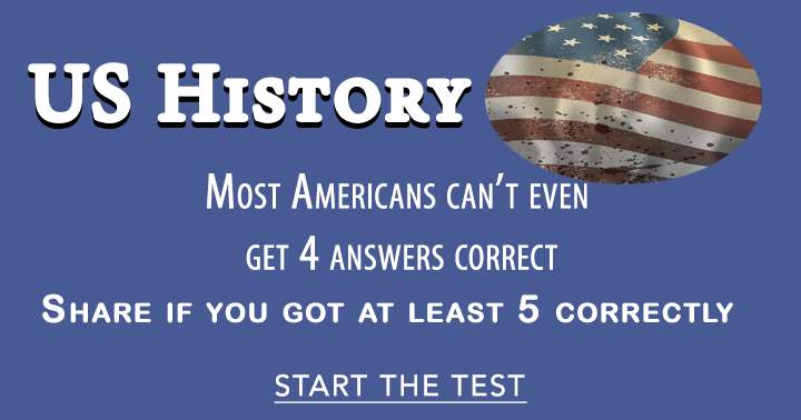 Banner for American History Test