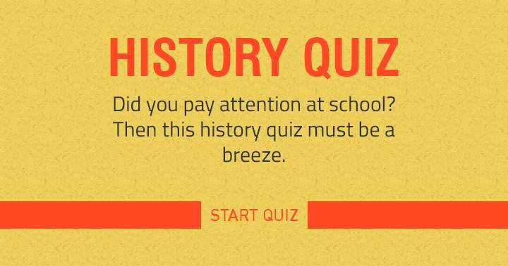 Banner for Those who focused in school should find this quiz easy.