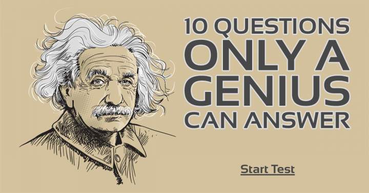 Banner for Do you possess extraordinary intelligence?