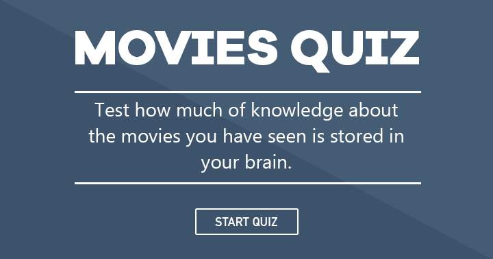 Banner for Are you a movie trivia buff? If so, take this quiz and show off your knowledge!