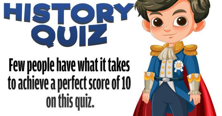 Banner for Historical Trivia Test