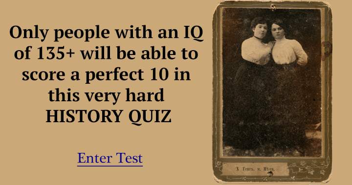 Banner for Do you have the IQ to achieve a perfect score of 10?