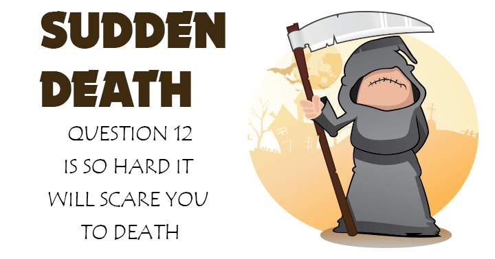 Banner for Sudden Death Quiz