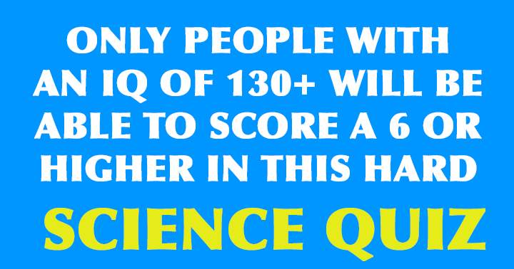 Banner for Hard science quiz for smart people!