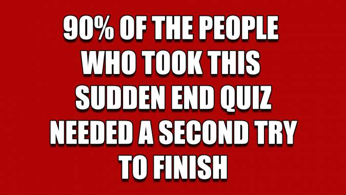 Are you one of the 10% that does not need a second attempt?