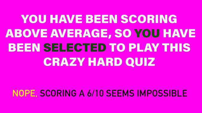 Mixed Knowledge Questions 
