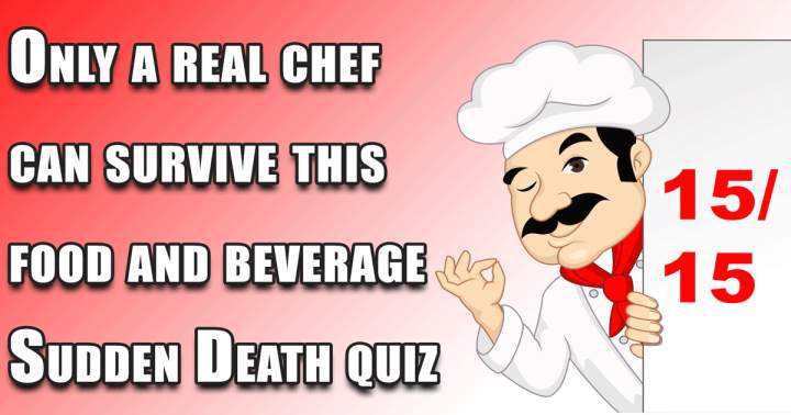 Banner for Food and Beverage Sudden Death Quiz