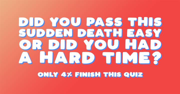 Banner for Hard Sudden Death