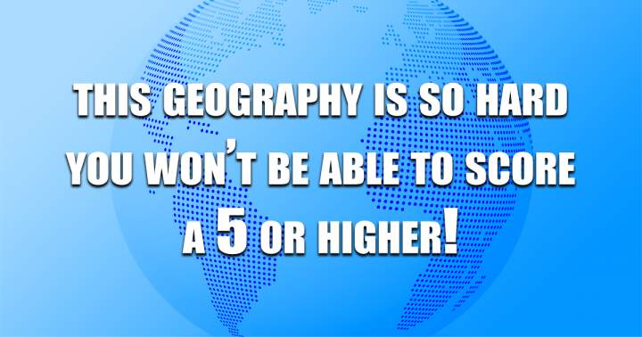 Banner for Hard Geography Quiz