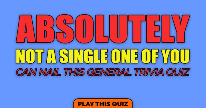 Banner for General Trivia Quiz