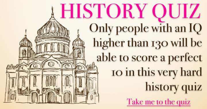 Banner for Hard History Quiz